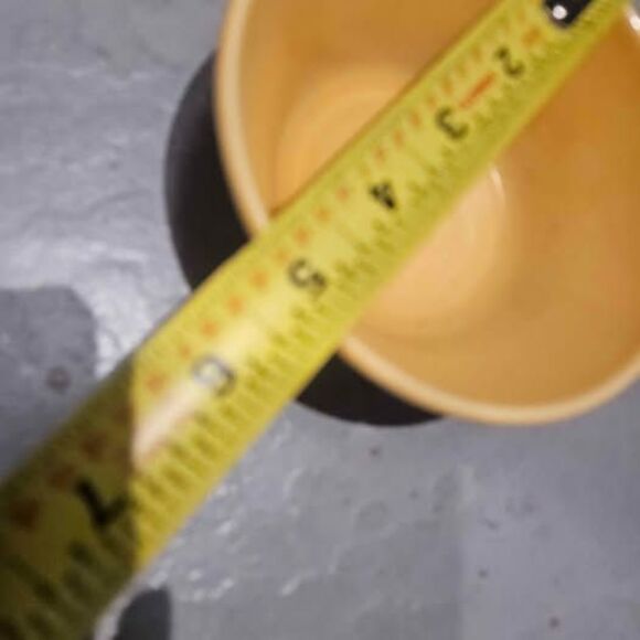 Coors China Company Yellow Ceramic Cereal Bowl 5" - Picture 3 of 5